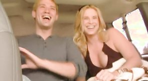 Busty blonde and sexy gay in the hot scene by Baitbus