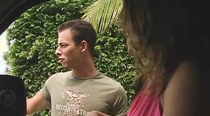 Sexy lady catching another new victim for the new Baitbus episode