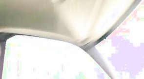 Muscular man is sitting on the backseat and waiting for his turn