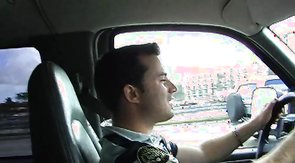 Emotional jock and busty woman are searching for a straight