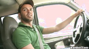 Muscular dude with sexy body getting into gay sex