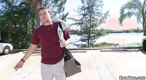 Another horny man will be tricked into gay banging action