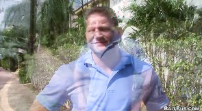 Babe caught another great victim for the new Baitbus episode