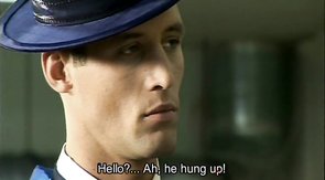 Old-fashioned anal threesome with real naked gentlemen