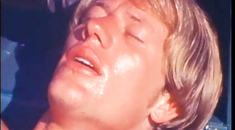 Big dick cums a messy load of semen after anal passion