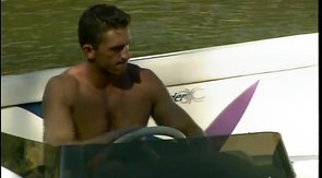 The hottest boyfriend gives a very good outdoor blowjob