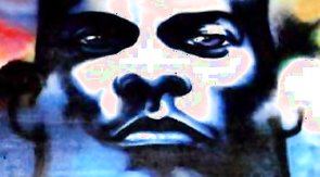 Muscular black boyfriend passionately blows his white mate