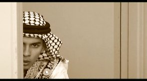 Awesome black & white fuck with two sensual Arab partners