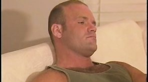 Beautiful mature lover and his younger pals have a 3some