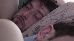 Impressive young boyfriends have a gorgeous oral action on the first date