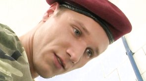 Sex-addicted queer swallows juicy load of semen after anal fuck