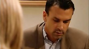 Good black dick for a stunning white man in the office