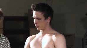 Good-looking pals with huge pricks fucking like insane