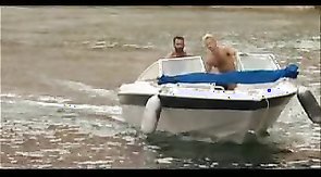 Amazing muscled men are getting on the beach just to fuck