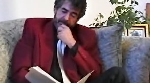 Perfect white man is sucking a tasty black prick with pleasure