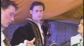 Good-looking muscled men are demonstrating their love for each other