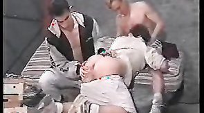 Stunning vintage porn featuring three lustful dick-loving men