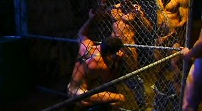 Good-looking amateur lover gives a good blowjob on the knees