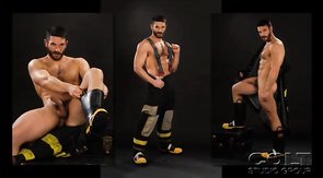 Sloppy blowjob from a very attractive slave/hunk