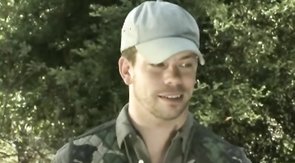 Gorgeous cowboys are getting nicely sucked by newcomer