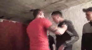 Sexy-ass European dudes eat ass and deepthroat dick