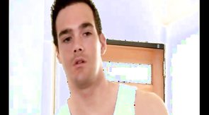 Submissive twink happily rides his top's throbbing cock