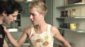 Awesome skinny boyfriend is getting in the awesome 3some