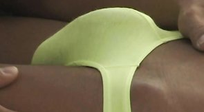 Sensual skinny Asians are screwing in threesome style