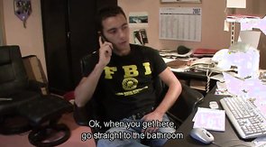 Horny hunks fingering and fucking ass in a passionate scene