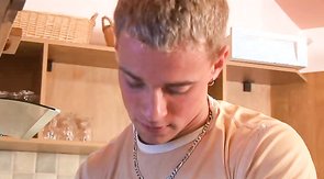 Sensual boyfriend sucks a huge dick like a freaking pornstar