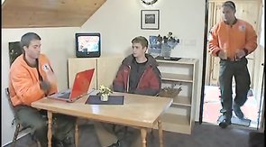 Beefy daddy decides to fuck two delicious-looking twinks