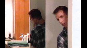 Retro hunks enjoying both anal and oral hardcore sex