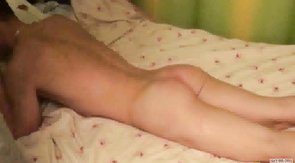 Young and sexy dude takes his clothes off to show off that ass