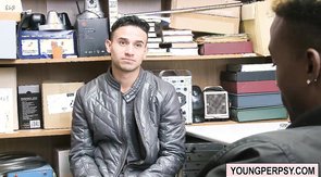 Young perp given a lesson he wont forget by LP officer