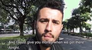 StraightGuy From Brazil Paid To Fuck Gay