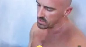 Bears threesome hardcore bareback