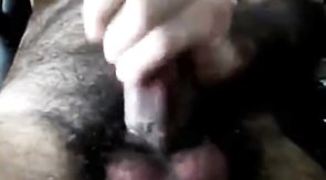 Super hairy daddys cum