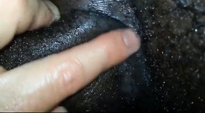 Young handsome black guy massaged and then he fucks me BBK