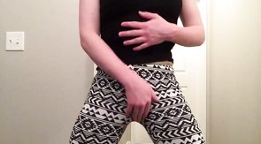 Cute teen crossdresser 19 years old
