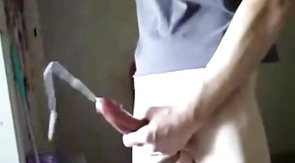 Edging rock hard boner