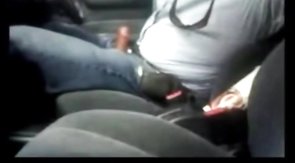 dad sucked by a stranger in his car