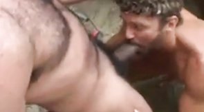 French Guy Fuck Hot Arab Outside