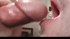 Guys eating cum compilation