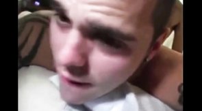 Hairy top barebacks verbal bottom