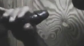 BBC Getting Sucked Through Glory hole & Swallows Cum