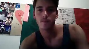 Sexy Amateur Boyfriend shoving his finger in bf's ass