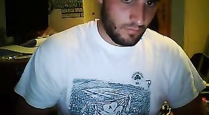 Bearded Amateur Boyfriend is demonstrating his mighty dick