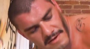 Mature fat bear is getting drilled hard in doggy pose