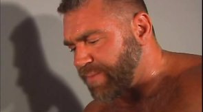 Sexy Bear Boyfriend is drilling his lovely male