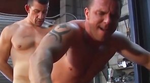 Sexy Bear Boyfriend is penetrating his lovely boyfriend in tight ass